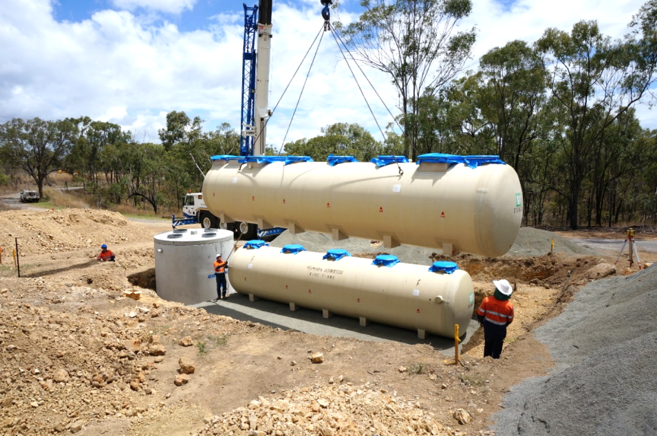 Instal of ,odular Kubota STP's as part of the Lake Awoonga sewage management solution