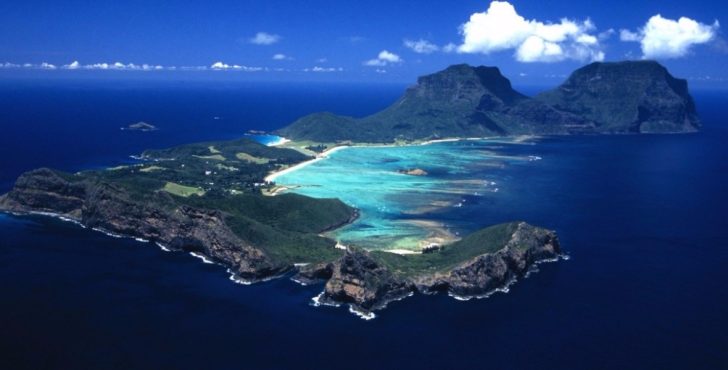 Lord Howe Island is a pristine natural environment