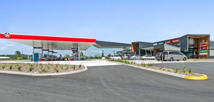 Chinderah Caltex service centre was completed to a high specification.