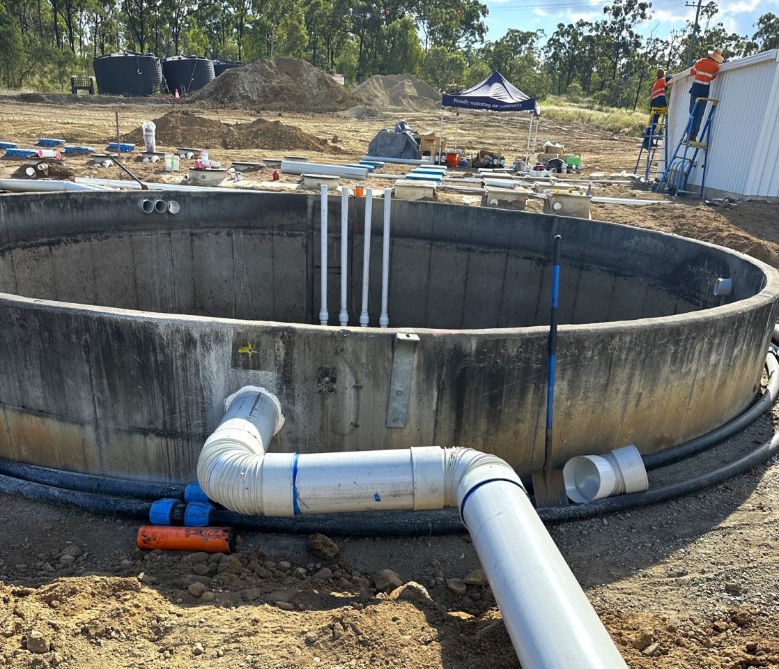 Repurposing infrastructure at the Hail Creek mine WWTP site