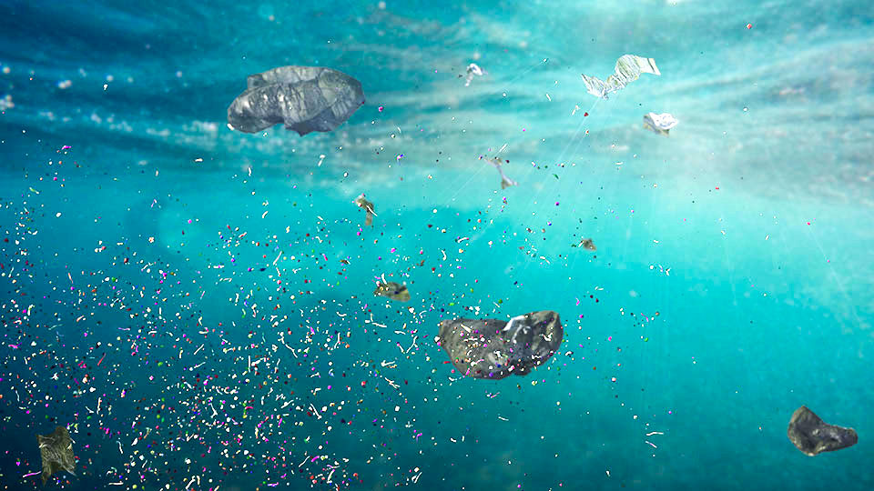 Microplastics in waterways are often introduced via sewage streams