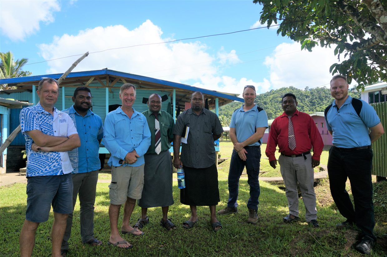 Schools in the Naitasiri district were visited to assess their wastewater treatment needs and discuss solutions.