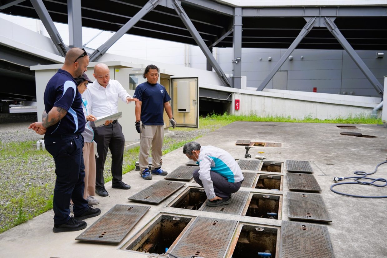 True Water technicians regularly travel to Japan to complete mandatory certification training