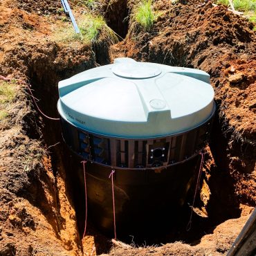True Water assisted in obtaining all necessary approvals for a 4,000-litre Polymer septic tank that could accommodate a flow rate of 720 litres per day.