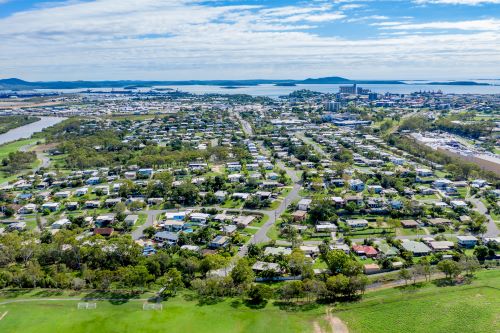 Aerial view of Gladstone region