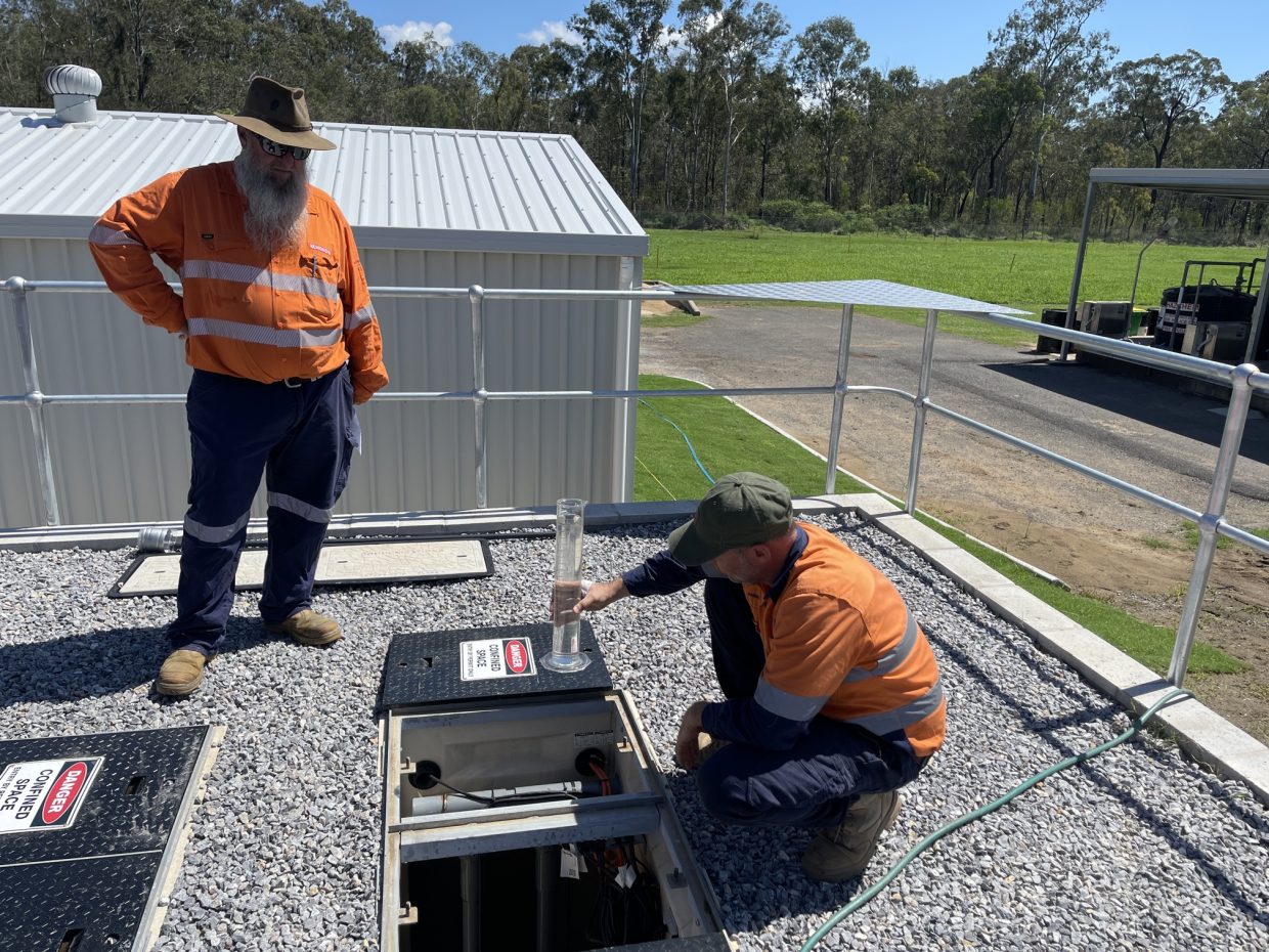 True Water technicians worked closely with staff from Gladstone Regional Council to ensure continuity of service when bringing the new Kubota MBR membrane system online.