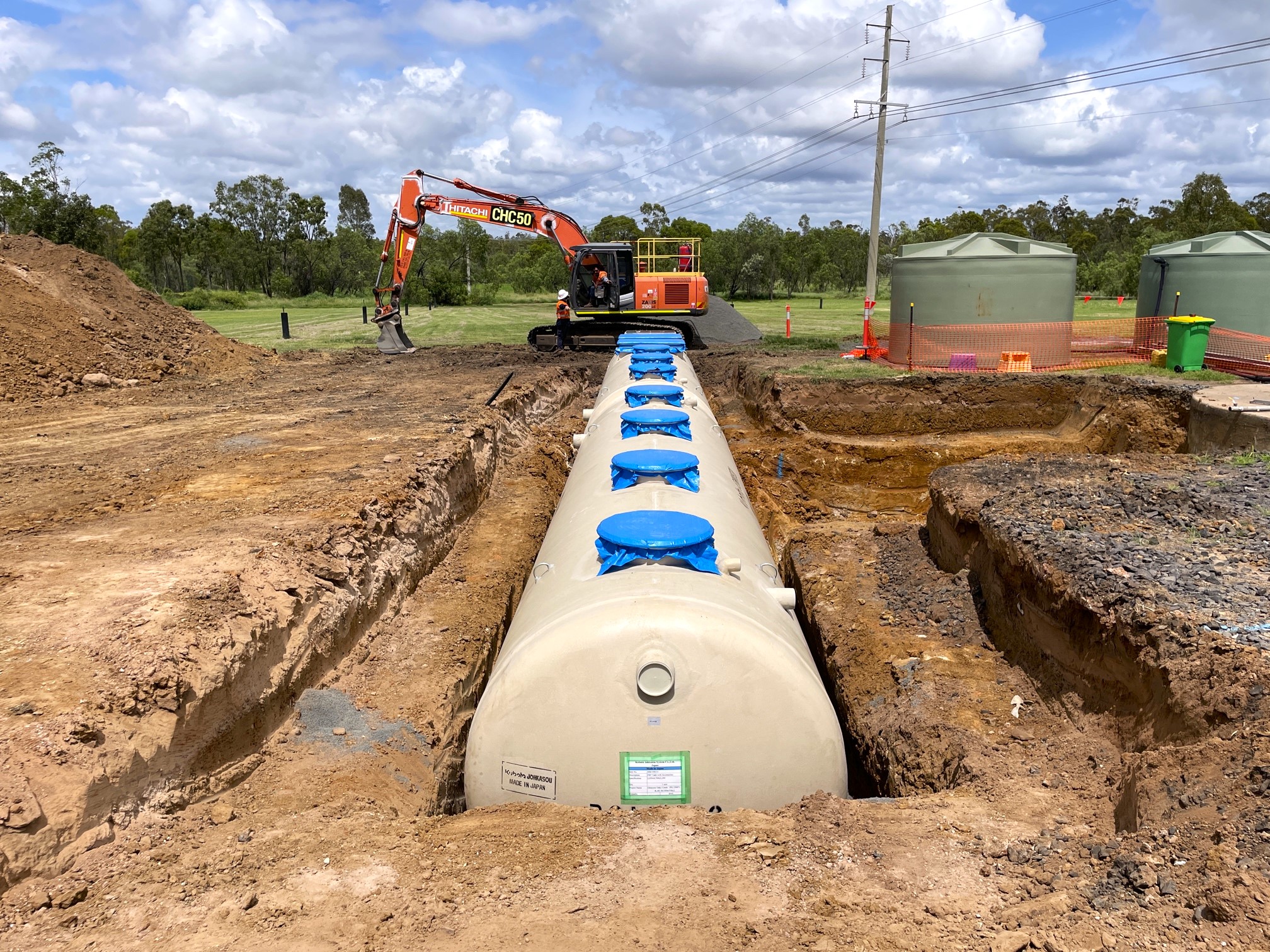 Precise civil works on a mine site meant a swift installation of the modular wastewater treatment solution.