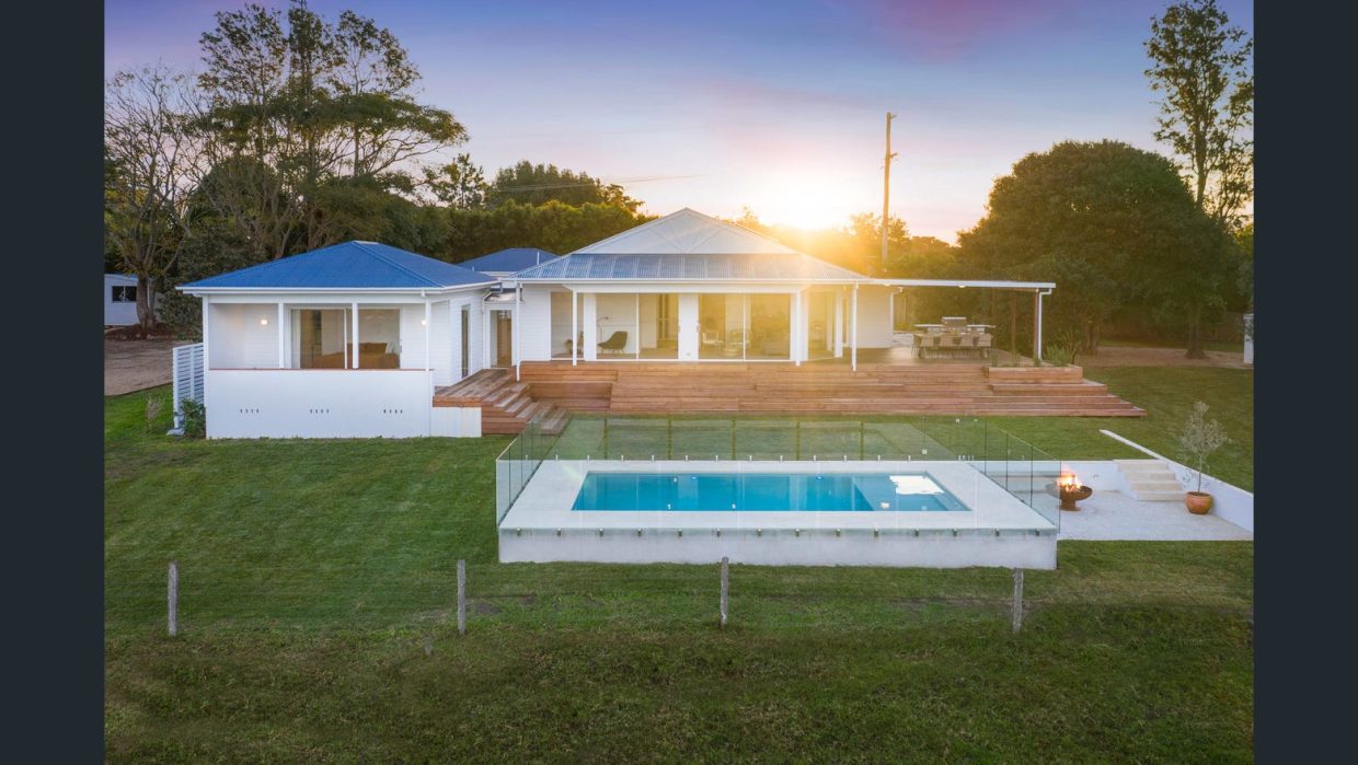 Completed architecturally designed home on restricted block