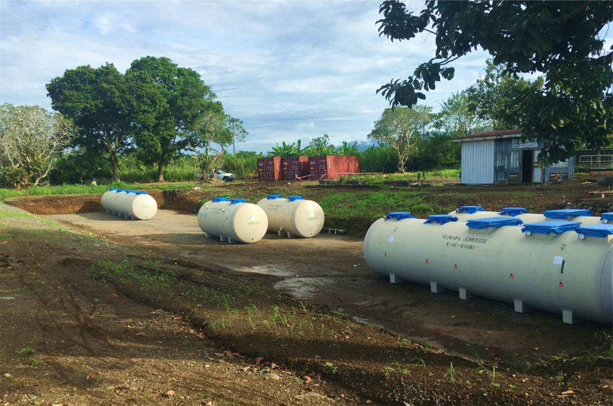 The Kubota STP modules were installed in a treatment chain to specific design parameters.