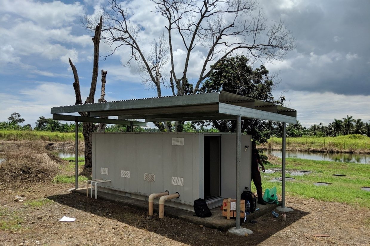 Igam Barracks STP infrastructure